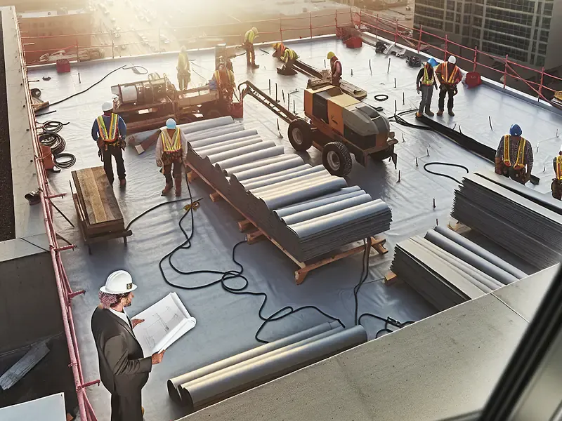 Service Commercial Commercial Roofing Building 1rtkjaw in Chicago, IL - Chicago Roofing Team