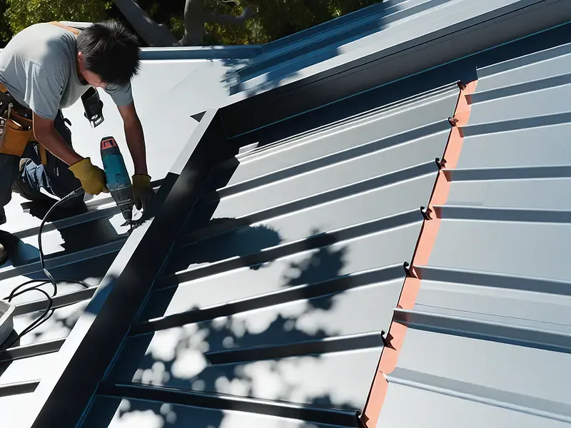 Service Metal Metal Roof 22h92k5 in Chicago, IL - Chicago Roofing Team