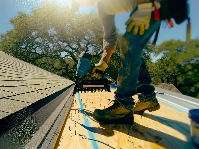 Service Repair Project Roof Repairs Hingles in Chicago, IL - Chicago Roofing Team